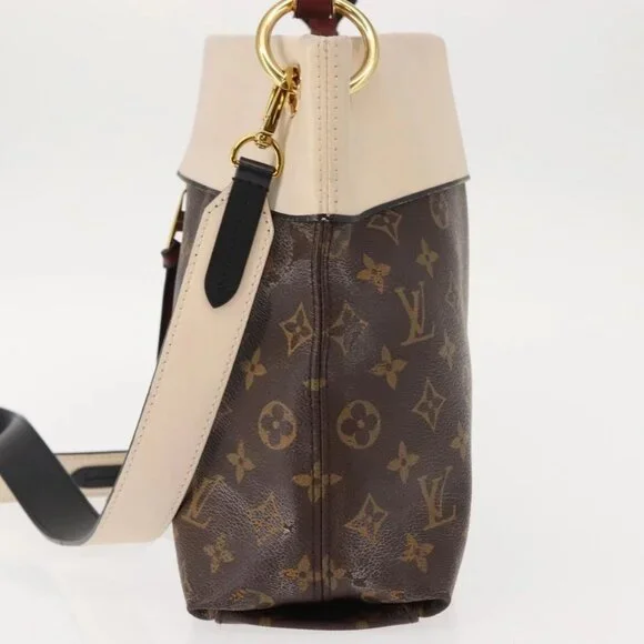 LOUIS VUITTON Monogram Tuile Reevess Shoulder Bag 2way M43576 LV Auth 148365 - Picture 3 of 16